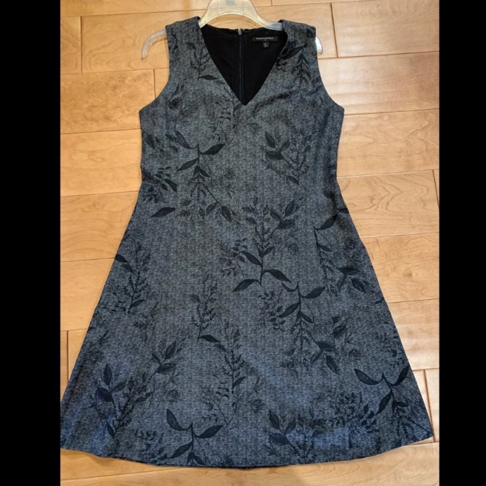 Banana Republic Fit and Flare Flower Print Dress